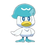 Quaxly, el Pokémon Patito