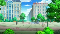 EP813 Pokémon de la plaza