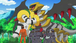 EP642 Giratina y Regigigas