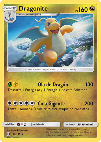 Carta de Dragonite