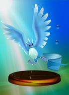 Trofeo de Articuno en SSBM.