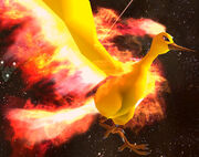 Moltres en SSBB.