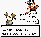 Pokemon Oro pico taladro.png (3 kB) Dodrio usando pico taladro en la segunda generación.