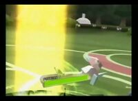 Rayo solar en Pokémon Battle Revolution.