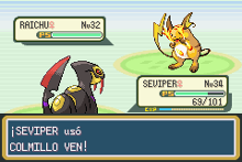 ColmilloVenRF.png (8 kB) Seviper usando colmillo veneno en la tercera generación.