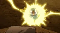 Pichu usando Impactrueno.