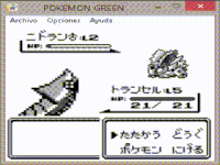 Metapod usando fortaleza en la primera generación.