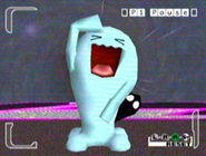 Wobbuffet en un escenario de Melee.