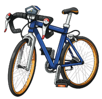 Artwork de la bici de carreras