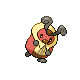Imagen de Kricketot hembra en Pokémon Platino