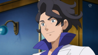 El profesor Sycamore/Ciprés de Kalos en el anime.