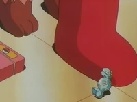 Un caramelo raro en el anime.