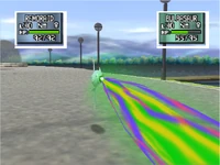 Remoraid usando psicorrayo en Pokémon Stadium 2.