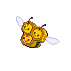 Imagen de Combee hembra en Pokémon Platino