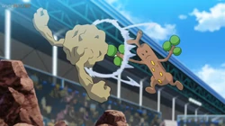 EP1114 Sudowoodo usando Azote