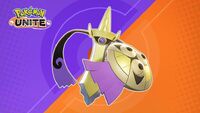 Aegislash disponible en Pokémon UNITE.