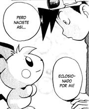 Gold y pichu