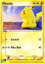 Pikachu TCG (EX Sandstorm)