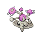 Imagen de Hitmontop variocolor macho en Pokémon Negro y Blanco