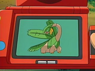 EP438 Tropius en la Pokédex