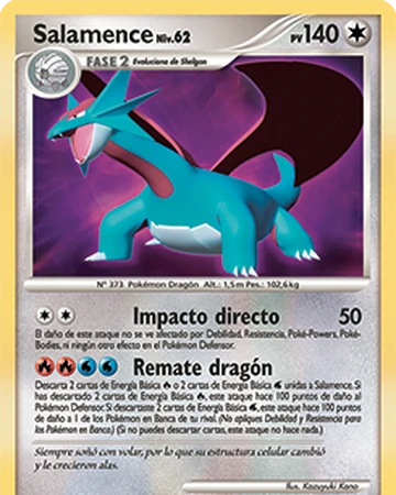 Salamence Maravillas Secretas Tcg Wikidex Fandom
