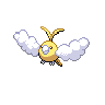 Imagen de Swablu variocolor macho o hembra en Pokémon Negro y Blanco