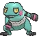 Imagen de Croagunk variocolor hembra en Pokémon X, Pokémon Y, Pokémon Rubí Omega, Pokémon Zafiro Alfa, Pokémon Sol y Pokémon Luna