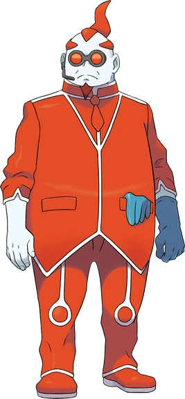 Ilustración de Xero en Pokémon X y Pokémon Y