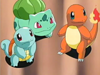 Los iniciales de Kanto en el EP410.