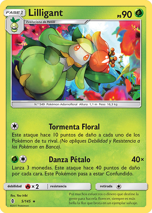 evolucion pokemon lilligant