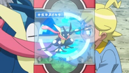 EP856 Greninja en la Pokédex