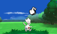 Togetic usando metrónomo en la sexta generación.