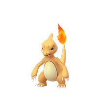 Imagen de Charmeleon variocolor en Pokémon: Let's Go, Pikachu! y Pokémon: Let's Go, Eevee!, 