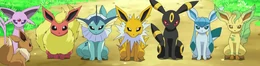 El equipo de rescate de Virgil, el cual consta de Eevee y sus evoluciones.