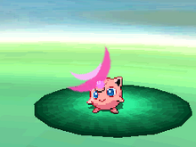 Jigglypuff recibiendo castigo en la quinta generación