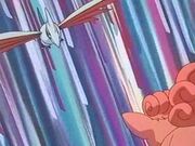 EP154 Vulpix de Brock VS Skarmory de Miki