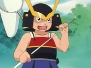 Samurái, el posiblemente primer cazabichos del anime.