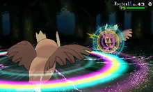 Noctowl usando sincrorruido en la sexta generación