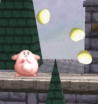 Chansey usando amortiguador