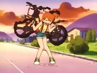 Misty y su bicicleta chamuscada