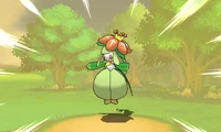 Lilligant usando cede paso en la sexta generación.