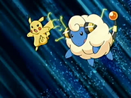 EP425 Mareep y Pikachu