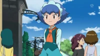 Miette con su ropa habitual.