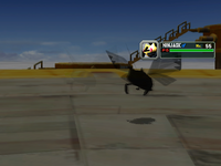 Ninjask usando doble equipo en Pokémon Colosseum.