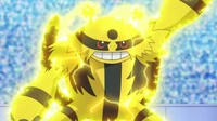 Electivire de Paul/Polo activando electromotor.