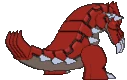 Imagen posterior de Groudon en la sexta y séptima generación