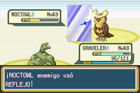 Noctowl usando reflejo en la tercera generación.