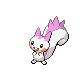 Imagen de Pachirisu variocolor hembra en Pokémon Oro HeartGold y Plata SoulSilver