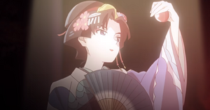 EVOL07 Komomo.png (407 kB) Komomo apareciendo en escena.