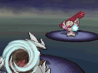 Excadrill usando giro rápido en la quinta generación.